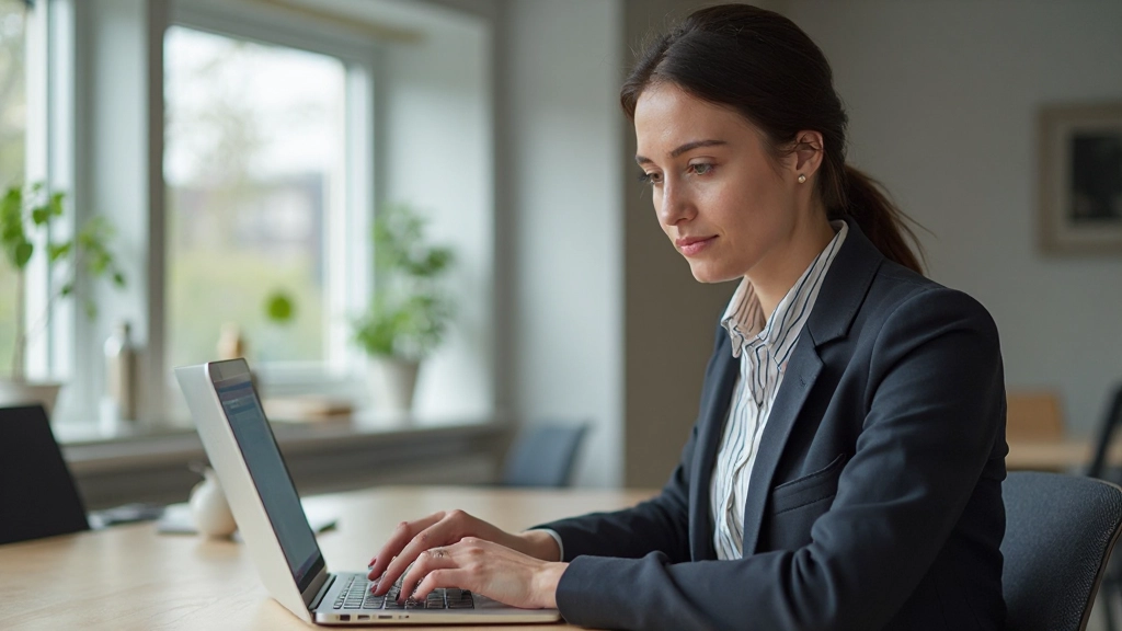 Специалист работает с цифровыми технологиями и программным обеспечением